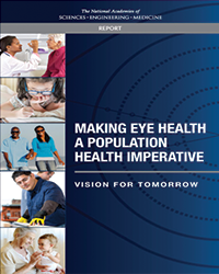 Making Eye Health a Population Health Imperative - A Vision for Tomorrow study cover
